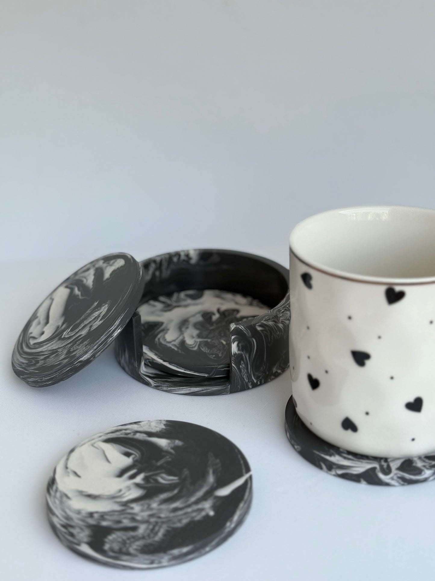 Padėkliukų puodeliams rinkinys