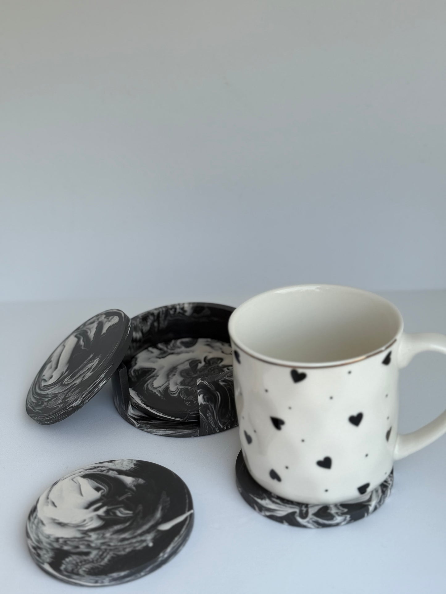 Padėkliukų puodeliams rinkinys